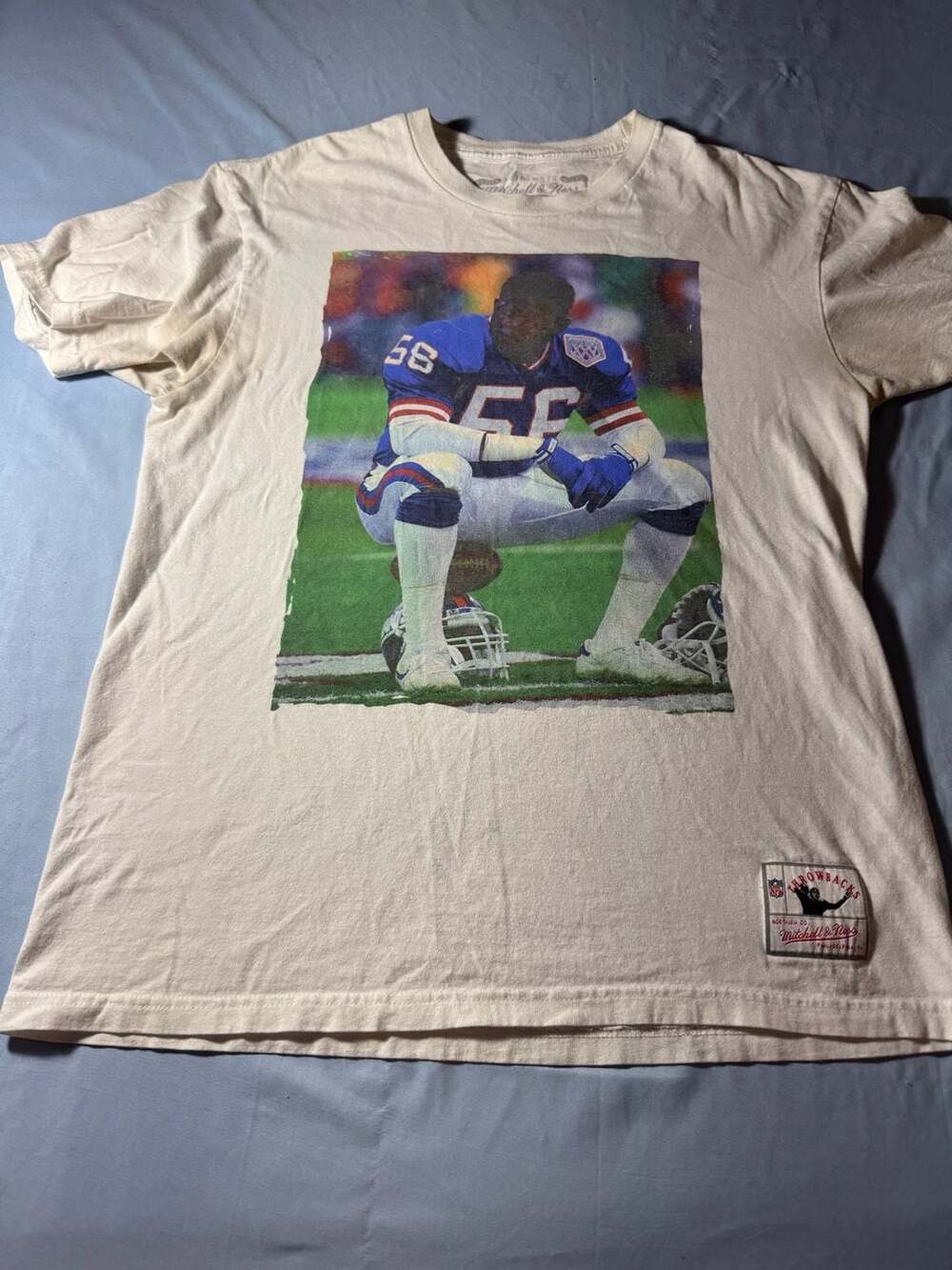 Vintage Mitchell & Ness New York Giants Lawrence Taylor #55 Graphic T-Shirt